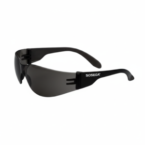 Gafas de seguridad Máster oscura con lente de policarbonato y protección UV norma ANSI Z87.1