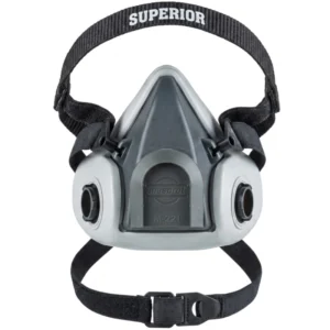 Respirador Media Cara M-500 Masprot reutilizable con sistema de filtros tipo bayoneta para protección respiratoria industrial