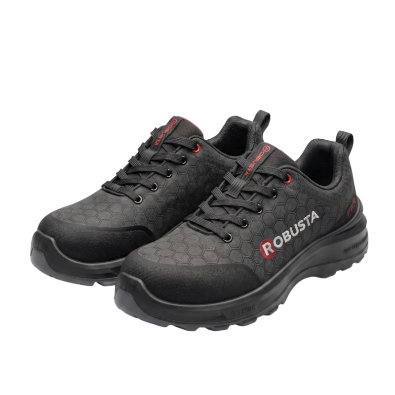 Tenis de seguridad industrial Power One corte bajo Robusta con puntera composite dieléctrica